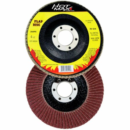 TOOL 4.5 in. 36 Grit Type 27 Flap Disc TO3350766
